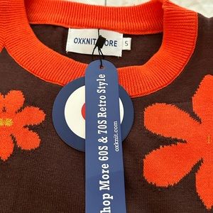 OX Knit Retro Shirt New With Tags